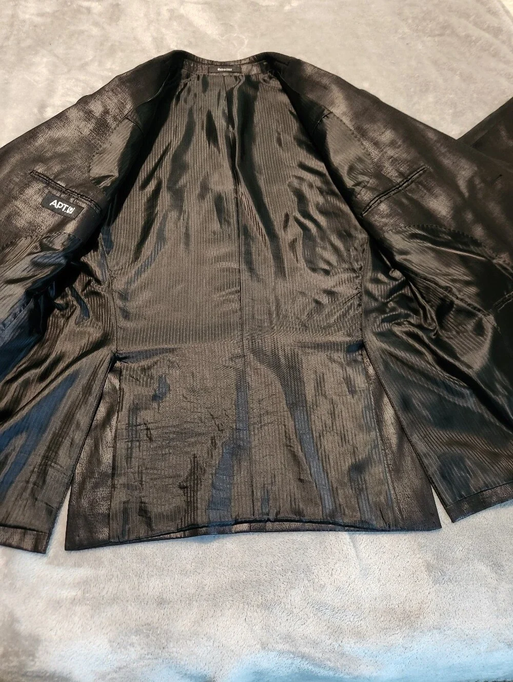 Apt. 9 Men's Shimmer Charcoal Blazer